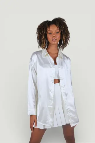 Pecta Shirt Ecru - 3