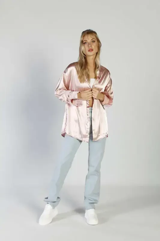 Pecta Shirt Powder-POWDER - 4