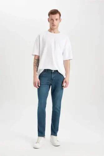 Pedro Slım Fıt Pantolon-Koyu Yeşil - 3