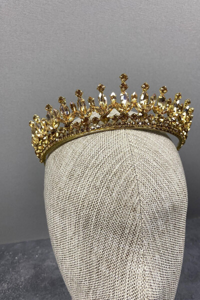 Pedro Stone Bridal Henna Crown - 3