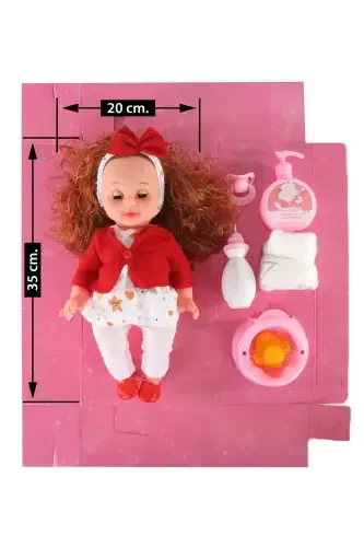 Peeing and Talking Blonde Baby-RED - 3