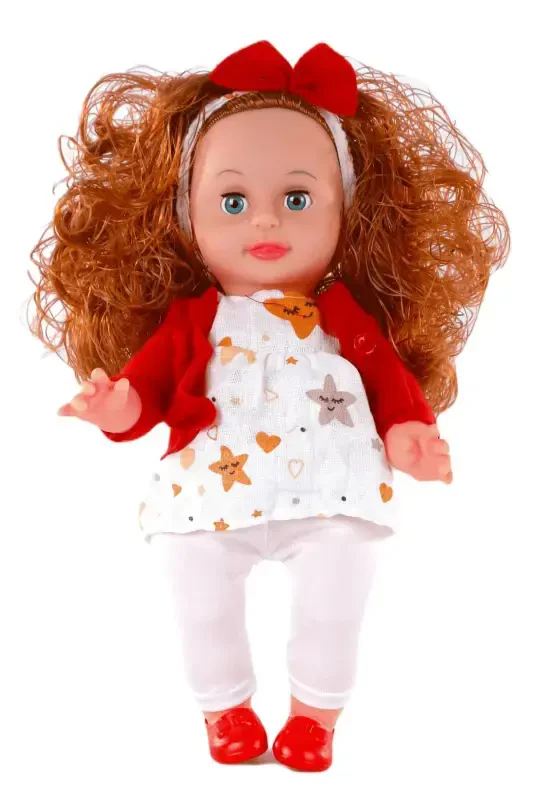 Peeing and Talking Blonde Baby-RED - 5