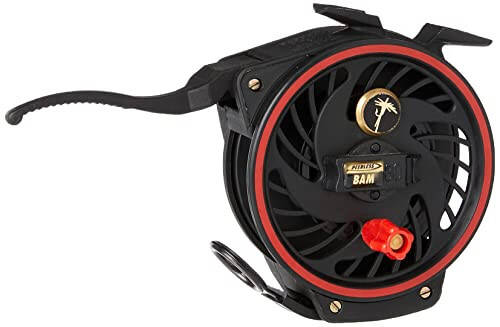 Peerless Bam Rhythm Adult's Unisex 80 MRT Semi-Automatic Fly Fishing Reel, Black - 1