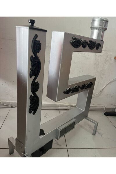 pelet sobası - gri - 5