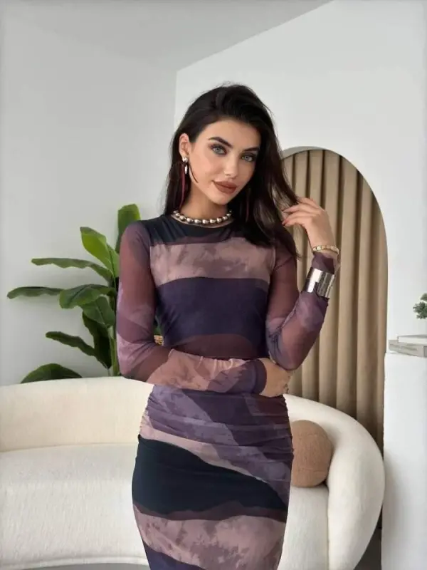 Pella Tül Elbise - 2