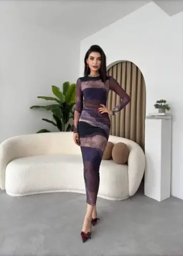 Pella Tulle Dress - BÜYÜKBEDENIZ (1)