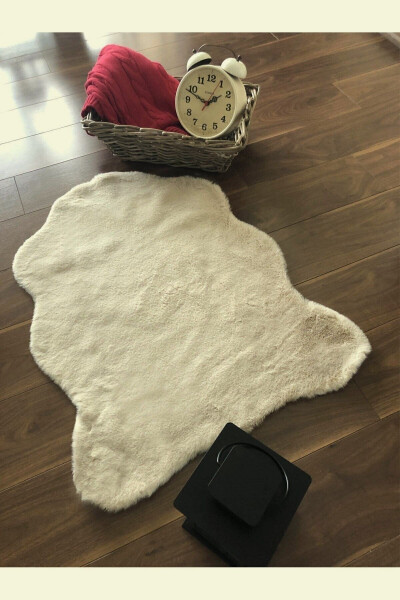 Peluş Gilam Krem 60x100 80x130 80x150 100x150 120x180 Sm - SARAR (1)