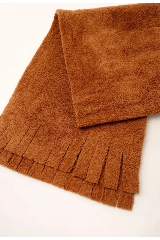Peluş, Kaşkol, Atkı - Tarçın - 2