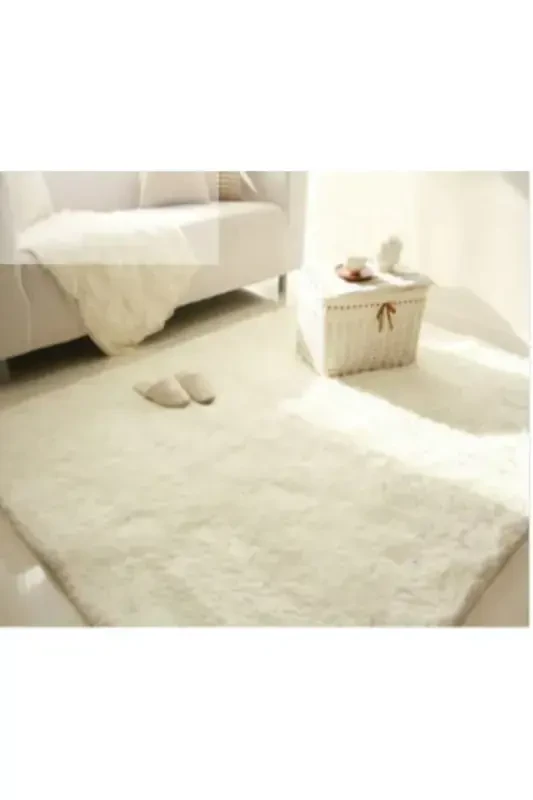 Peluş Post Halı Umt744pe-Kemik - SARAR