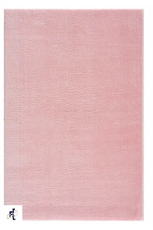 Peluş Tüylü Kaymaz Jel Taban Dekoratif Salon Mutfak Halı Yolluk Kilim PUDRA-Pudra - 3