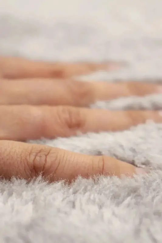 Peluş Yıkanabilir Gri Kaymaz Taban 2'li Banyo Paspası Takımı (50X80 50X40)-Gri - 4