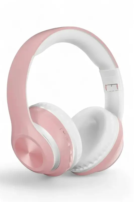A Kalite Vilya Kedi Kulağı Detaylı Bluetooth Kablosuz Kulaklık Çocuk Oyuncu (STN-28) - MAVİ - 1