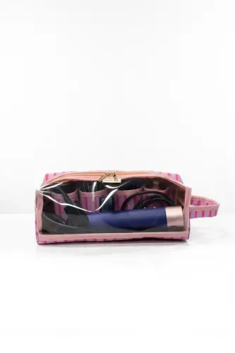 Pembe Airwrap Uyumlu ve Tüm Saç Şekillendiriniz için XL Boy Çanta Seyahat Çantası-Pembe14 - 3