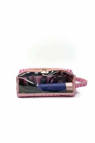 Pembe Airwrap Uyumlu ve Tüm Saç Şekillendiriniz için XL Boy Çanta Seyahat Çantası-Pembe14 - 4