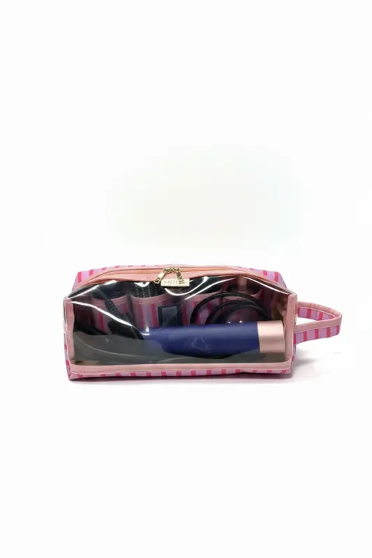 Pembe Airwrap Uyumlu ve Tüm Saç Şekillendiriniz için XL Boy Çanta Seyahat Çantası-Pembe14 - 4