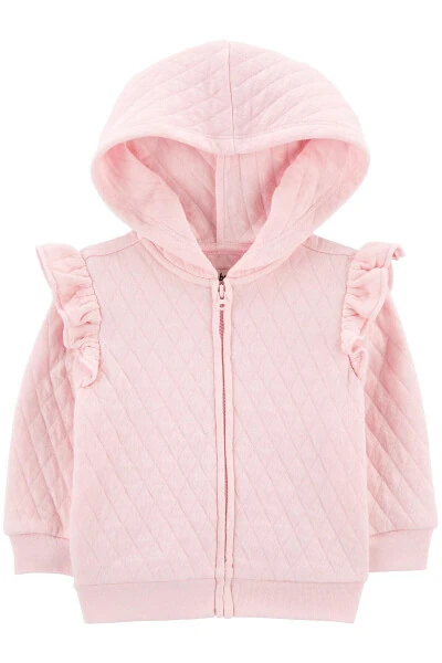Kız Bebek Sweatshirt Pembe - 1