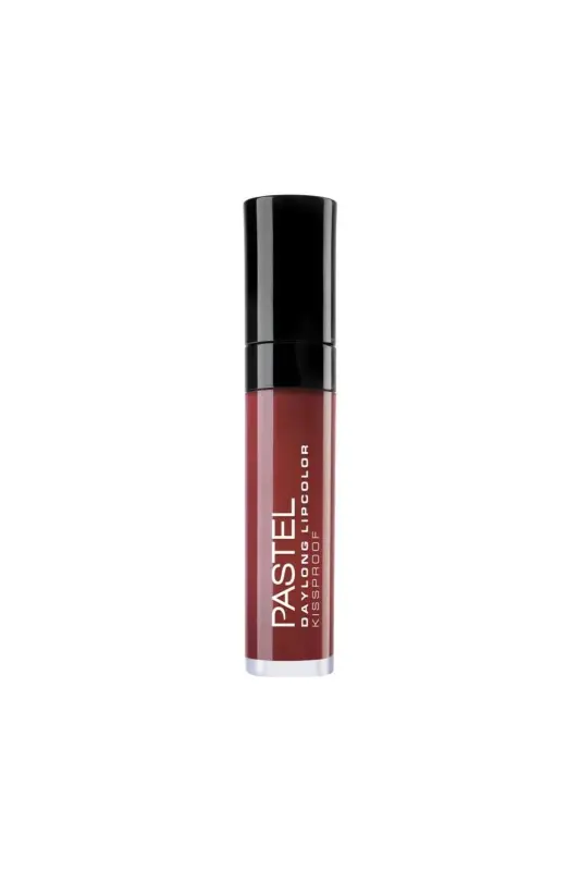 Pembe Daylong Lipcolor Kissproof Mat Likit Ruj 23-Acı Kahve - 1