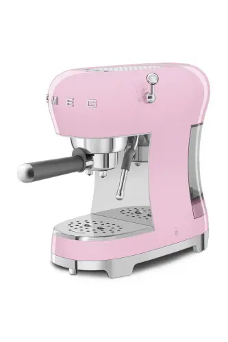 50's Style Pembe Espresso Kahve Makinesi ECF02PKEU - SMEG (1)