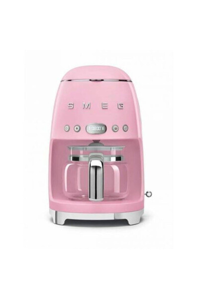 Pembe Kettle 1x2 Ekmek Kızartma Makinesi Ve Filtre Kahve Makine Seti - SMEG (1)