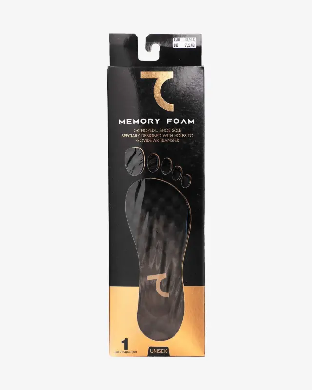 Memory Foam Insole - ЧЕРНЫЙ - 7SABER