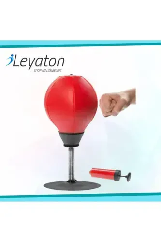 Пенчикбол Настольный Бокс Мяч, в подарок насос Красный - 1