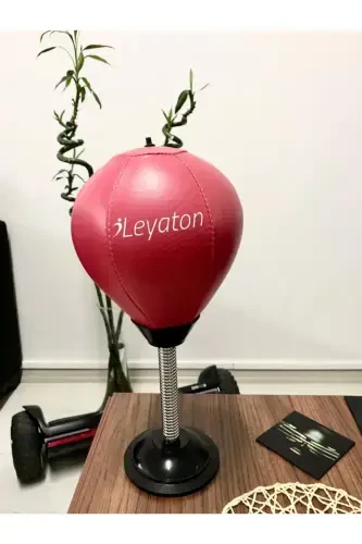 Пенчикбол Настольный Бокс Мяч, в подарок насос Красный - 3