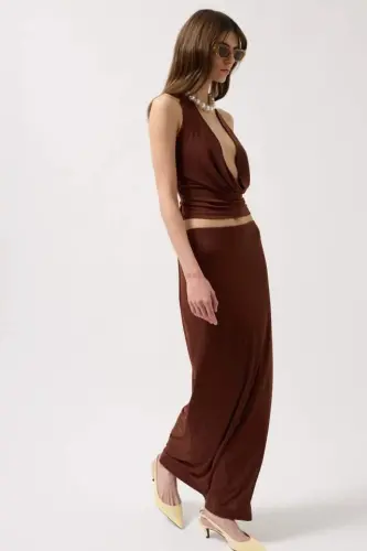 Pencil Midi Skirt - 3