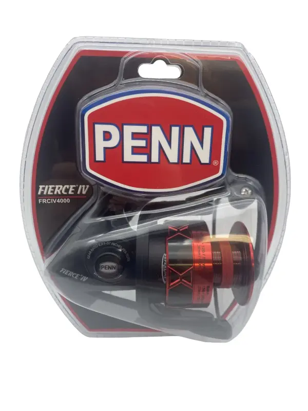 PENN Fierce IV Spinning Inshore Fishing Reel, Size 4000 - PENN