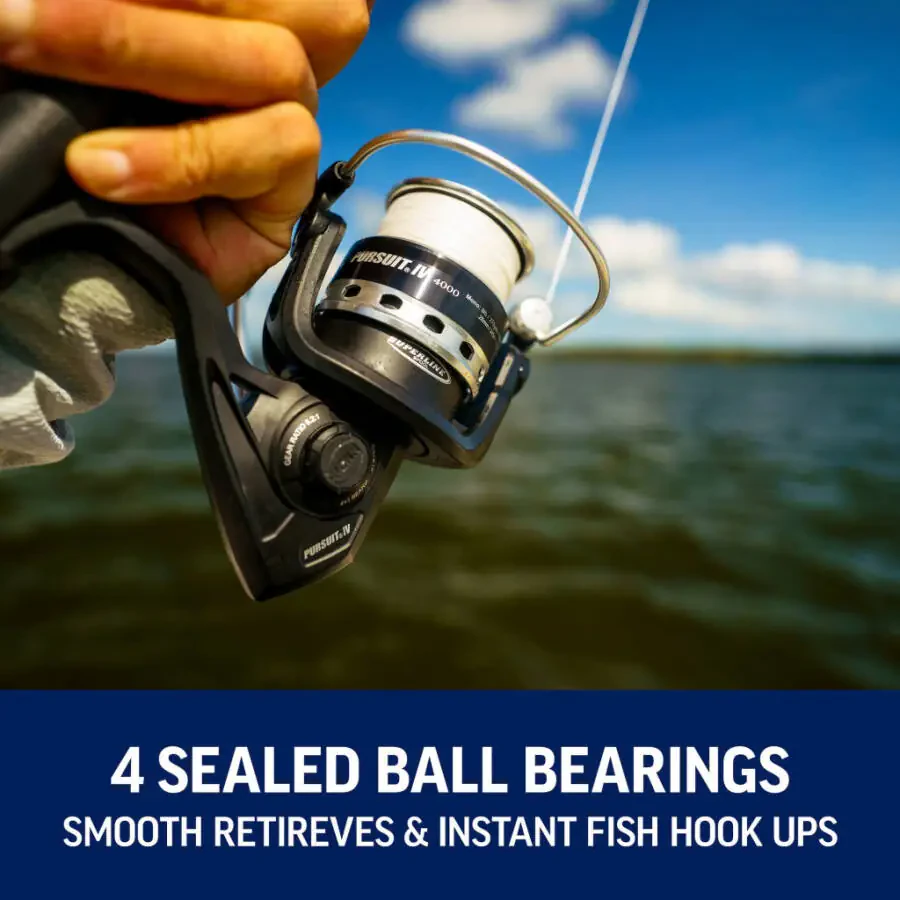 PENN Pursuit IV Inshore Spinning Fishing Reel, Size 2500 - 6