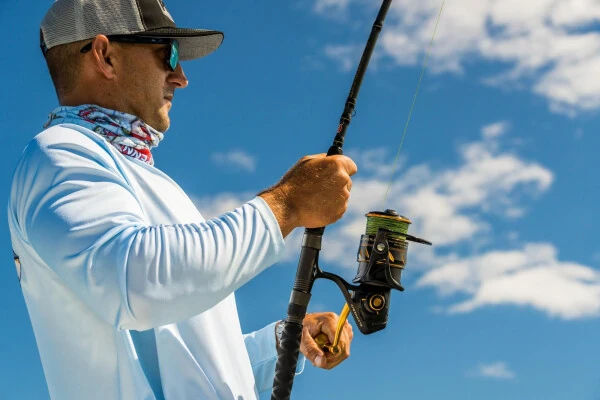 PENN Slammer IV Spinning Reel, Size 5500, Bailless Reel - 11