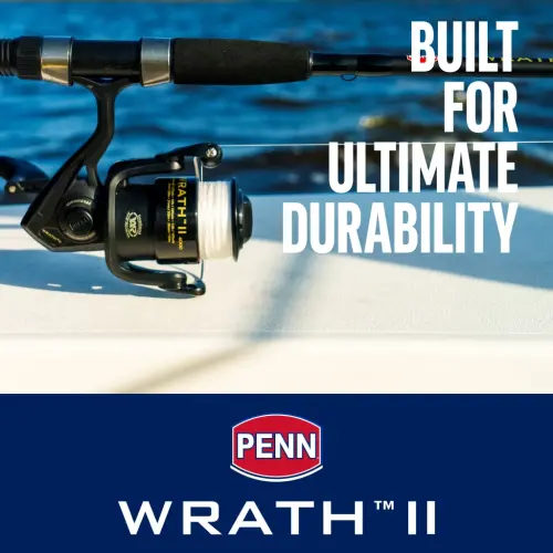 PENN Wrath II 2500 Size Spinning Fishing Reel - 9