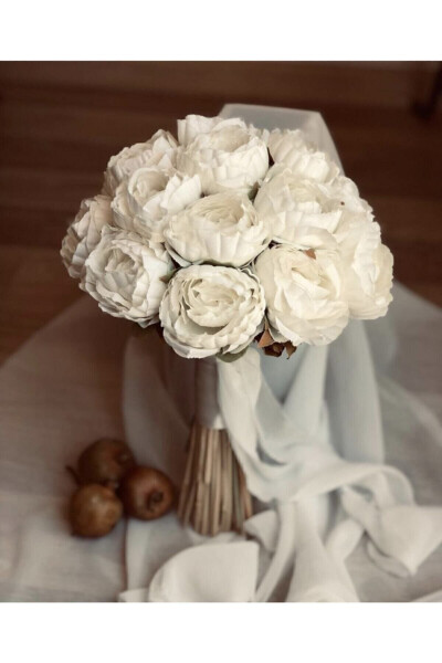 Peony Bridal Bouquet - 15