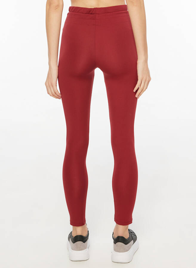 People By Fabrika Burgundy Women's Leggings SPBF3WL-TYT5000 - 5