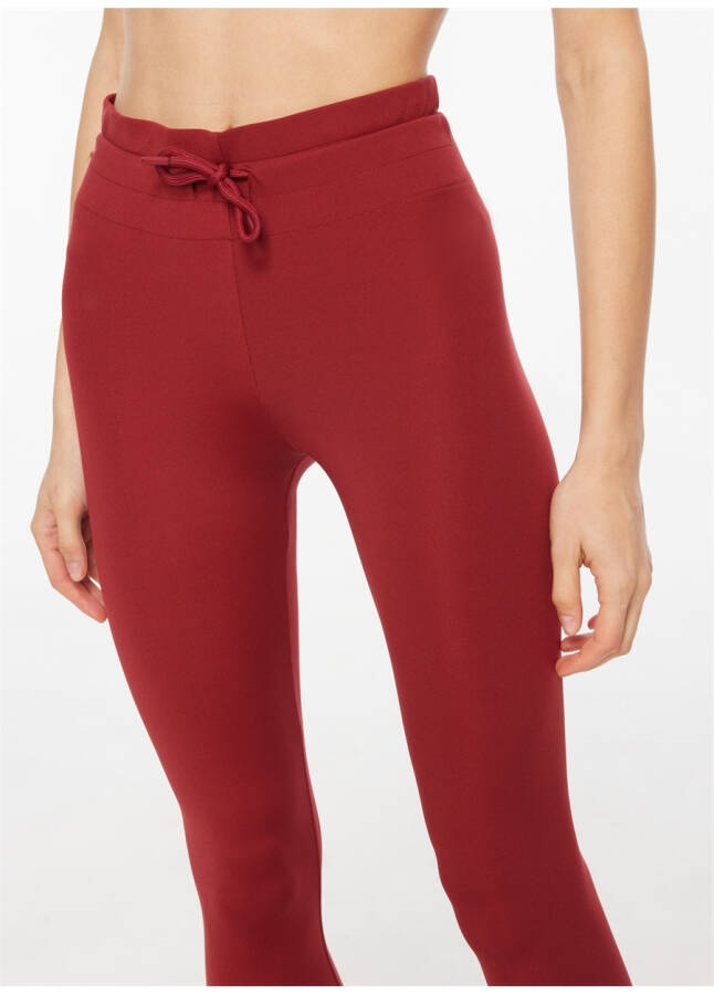 People By Fabrika Burgundy Women's Leggings SPBF3WL-TYT5000 - 9