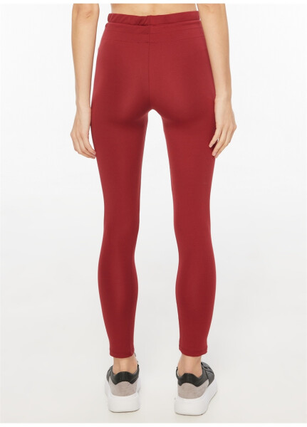 People By Fabrika Burgundy Women's Leggings SPBF3WL-TYT5000 - 10