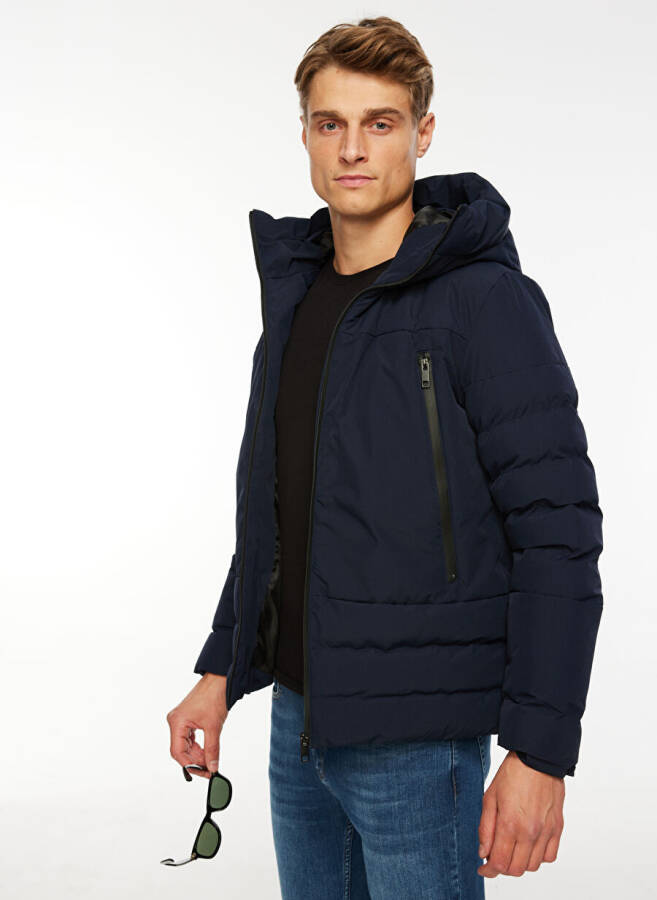 People By Fabrika Navy Blue Men's Jacket SPBF3WM-JCK5004 - 2