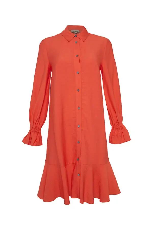 Peplum Hem Tunic - 1