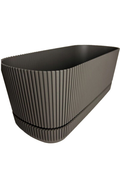 Pera 2 No Long Flower Pot Succulent Cactus And Plant Pot. 3 Litre - 6