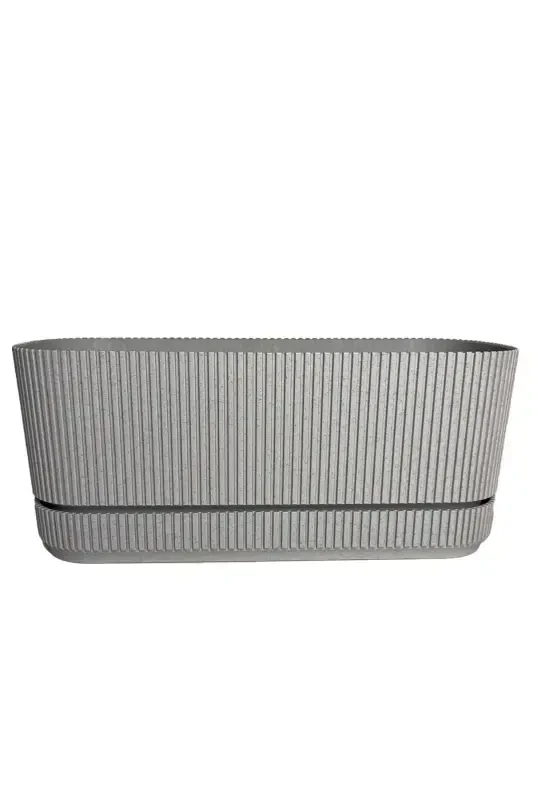 PERA 2 No UZUN SAKSI цветок суккулент кактус и горшок для растений. 3 ЛИТРА-СЕРЫЙ - 2