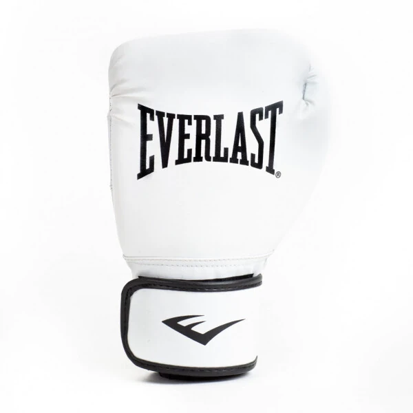 Перчатки Everlast для тренировок по боксу из синтетической кожи, белые, S/M - 6