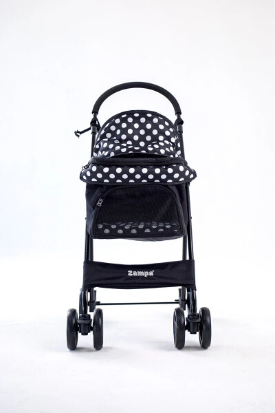 Perez Cat & Dog Stroller Black, 42x63x89cm - 5