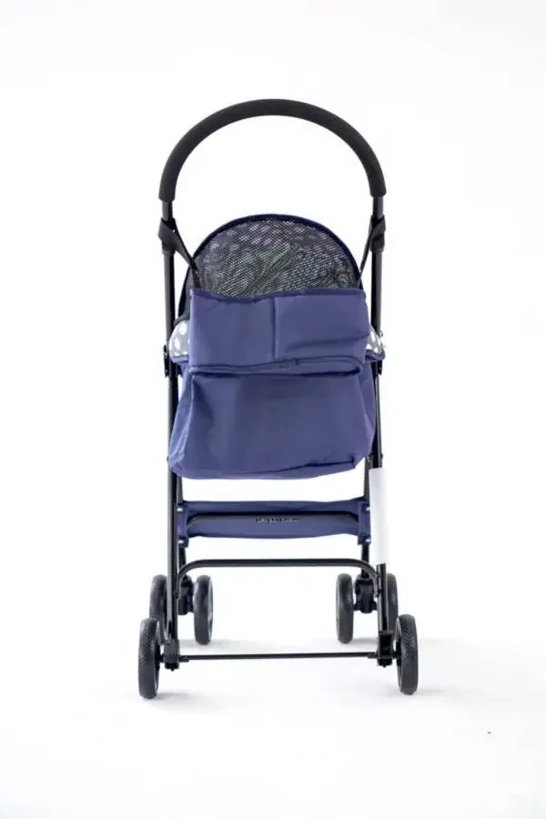Perez Cat & Dog Stroller Navy Blue, 42x63x89cm - 5