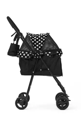 Perez Кот & Собака коляска Черный, 42x63x89cm - 6
