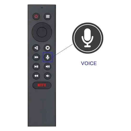 P3700 Replacement Voice Remote Control fit for NVIDIA Android TV Pro 2015 2017 2019,with Motion-Activated,Customizable Menu Buttons sub P2575 p2897 - PERFASCIN (1)
