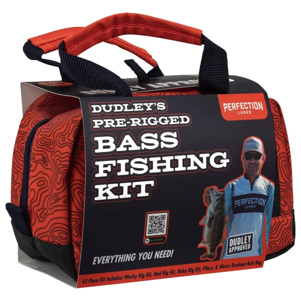 Perfection Lures Dudley's Pre-Rigged Soft Plastics Bass Fishing Kit - Modazone (1)
