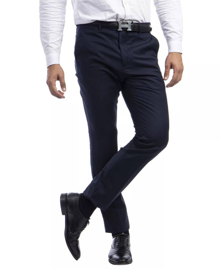 Performance Men's Stretch Dress Pants Navy - 3