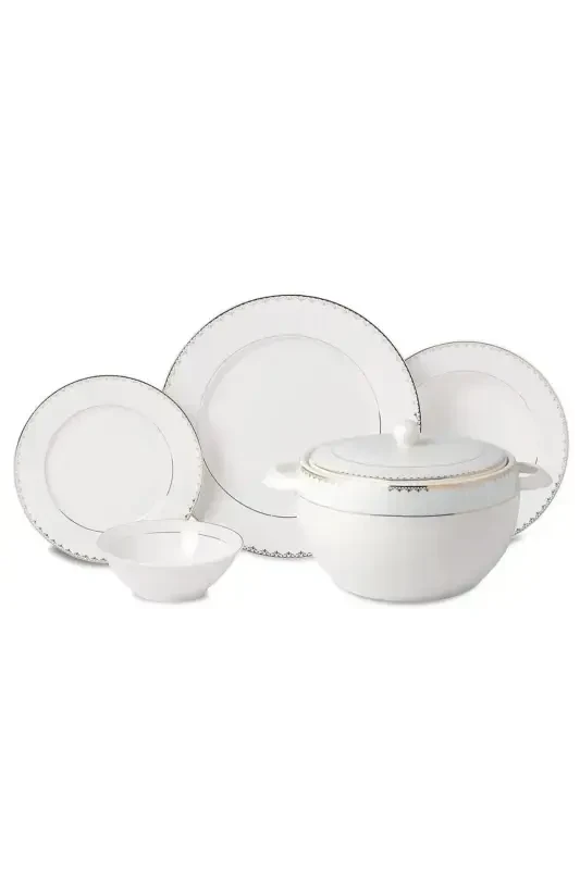 Perla Collection 60 Piece Dinner Set - KORKMAZ