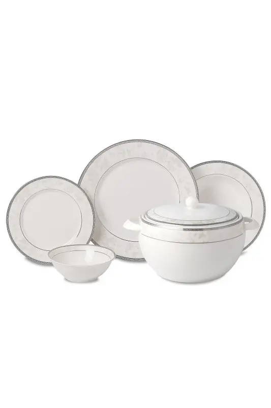 Perla Collection 60 Piece Dinner Set - KORKMAZ