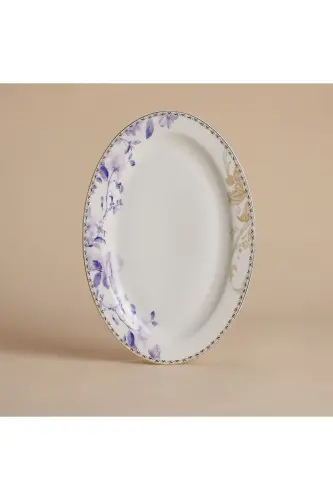 Perla Collection 60 Piece Round Dinner Set - 5