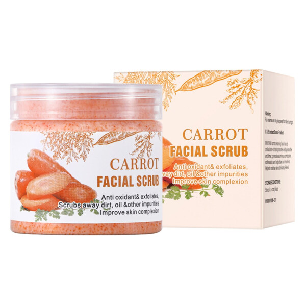 Personal Skin Care Reduction! Beauos Facial Scrub Face Scrub Brightening Facial Exfoliating Scrub Exfoliating Face Wash Deep Cleansing Facial Exfoliator Face Scrub Exfoliating for Blackhead Dark, A - 2